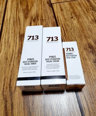 [세븐원쓰리 713] 토너 하나만으로도 피부회복 흡수촉촉 몽글토너 — 5점을 준 리뷰어가 2021년 10월 올린 사용 사진