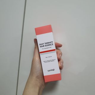 썸헤어 / SUMHAIR 썸헤어 실키 테라피 헤어 에센스 — 4점을 준 리뷰어가 2021년 4월 올린 사용 사진