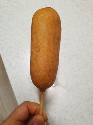 오마뎅 한우핫도그 — 4점을 준 리뷰어가 2021년 5월 올린 사용 사진