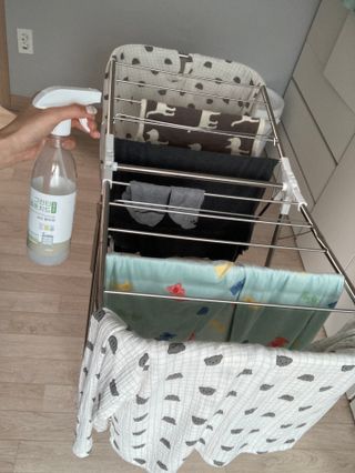 [엠메이데이] 그린티 피톤치드 감쪽같이 500ml + 손소독액 50ml — 5점을 준 리뷰어가 2022년 3월 올린 사용 사진