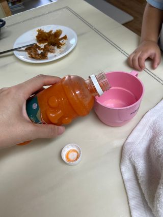 탐라원 제주의 맛, 몬딱주스 4종세트 - 한라봉몬딱주스, 천혜향몬딱주스, 청귤에이드, 당근몬딱주스 — 4점을 준 리뷰어가 2021년 7월 올린 사용 사진