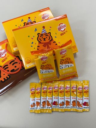 광동생활건강 [광동] 비타 500 데일리 스틱 VB, VC를 함유한 멀티비타민 30포+30포 — 5점을 준 리뷰어가 2022년 7월 올린 사용 사진