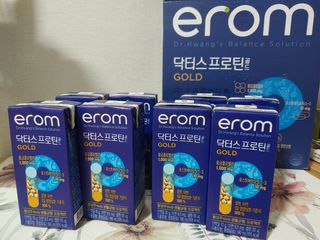 이롬 erom 닥터스 프로틴 골드 — 3.5점을 준 리뷰어가 2021년 4월 올린 사용 사진