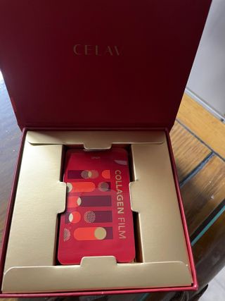 프리마인 귀족의 콜라겐, 92배 흡수율. 럭셔리 프리미엄 셀라브 콜라겐필름 30매 — 4점을 준 리뷰어가 2022년 7월 올린 사용 사진