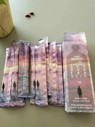 엘리샤코이 아임얼라이브 콤부차 콜라겐 506 스틱젤리 석류 — 5점을 준 리뷰어가 2021년 12월 올린 사용 사진