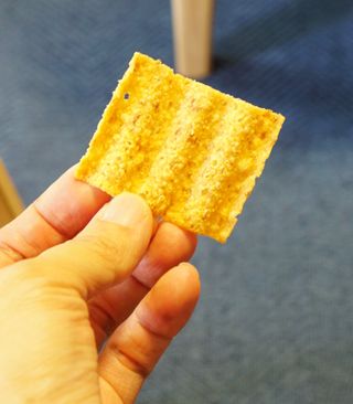 강렬한 태양의 맛 썬의 신제품, 썬 할라피뇨체다 — 4.5점을 준 리뷰어가 2022년 6월 올린 사용 사진
