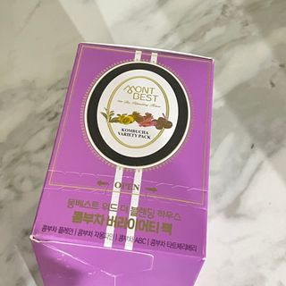몽베스트 위드더 블랜딩 하우스 콤부차 _ 버라이어티팩 — 5점을 준 리뷰어가 2023년 6월 올린 사용 사진