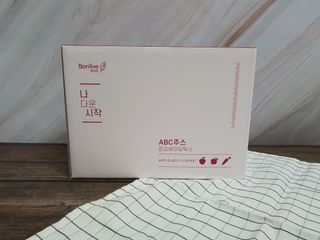 본리브 나 다운 시작 ABC주스 프리바이오틱스 — 5점을 준 리뷰어가 2021년 1월 올린 사용 사진