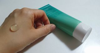 김정문알로에 큐어 큐어 맥시 알로에베라 겔 크림 — 5점을 준 리뷰어가 2021년 2월 올린 사용 사진