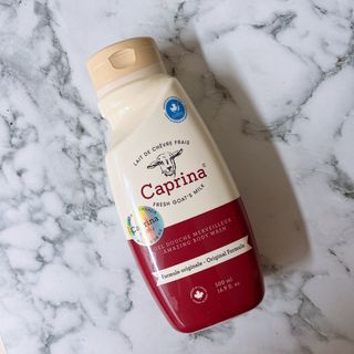 (구패키지)카프리나 프레쉬 산양밀크 어메이징 바디워시 500ml(오리지널향) — 5점을 준 리뷰어가 2023년 1월 올린 사용 사진
