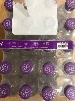 몽베스트 [MONTBEST] 330mL 20병 — 5점을 준 리뷰어가 2021년 10월 올린 사용 사진