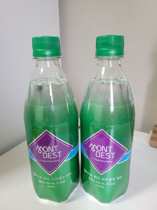 몽베스트 Montbest with Sparkling water Plain 20병 — 5점을 준 리뷰어가 2022년 5월 올린 사용 사진