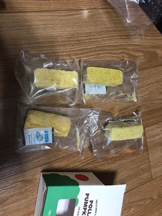 베이컨박스 [BACON] 강아지 수제간식 간편 동결건조 스튜 2종 - 황태, 초록 홍합 — 5점을 준 리뷰어가 2020년 12월 올린 사용 사진