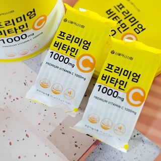 서울약사신협 프리미엄비타민C1000_2.5G x 100포 — 5점을 준 리뷰어가 2020년 12월 올린 사용 사진