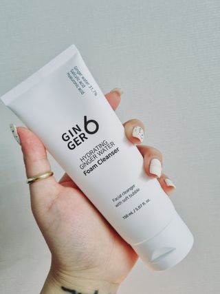 GINGER6 하이드레이팅 진저 워터 폼클렌징 — 5점을 준 리뷰어가 2021년 10월 올린 사용 사진