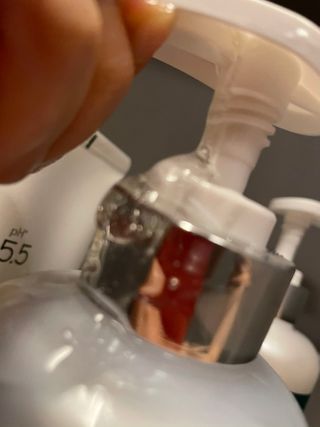 비어멕 독일천연맥주효모 탈모샴푸/트리트먼트 — 3.5점을 준 리뷰어가 2021년 1월 올린 사용 사진