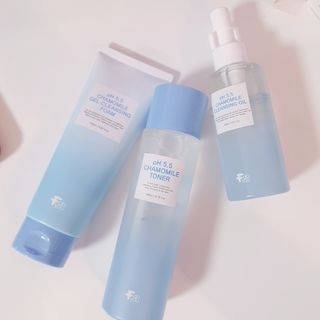 페브유 / FABYOU 페브유 pH5.5 캐모마일 젤 클렌징 폼 + 클렌징 오일 + 토너 3종 세트 — 5점을 준 리뷰어가 2021년 7월 올린 사용 사진