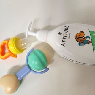 에티튜드 천연 젖병세정제 무향 700ml 1종 주방세제 EWG올그린 순한 비건 세제 — 5점을 준 리뷰어가 2022년 8월 올린 사용 사진