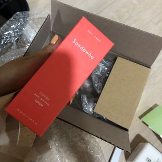 산다화 더블 이펙트 안티 링클 세럼 50ml — 5점을 준 리뷰어가 2021년 9월 올린 사용 사진