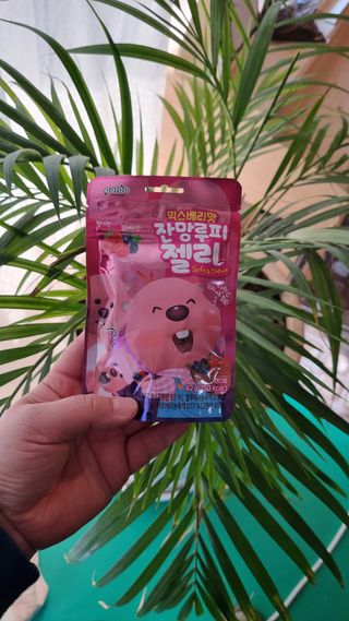[팔도] 잔망루피젤리 믹스베리맛 42g 8개 — 4점을 준 리뷰어가 2022년 2월 올린 사용 사진