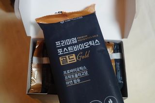서울약사신협_프리미엄포스트바이오틱스골드_5g x 50포 — 5점을 준 리뷰어가 2021년 1월 올린 사용 사진