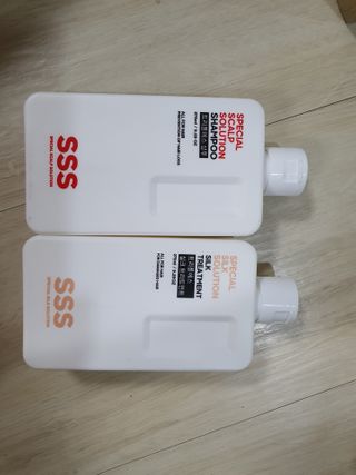 트리플에스 탈모 샴푸 275ml + 실크 트리트먼트 275ml — 5점을 준 리뷰어가 2021년 2월 올린 사용 사진