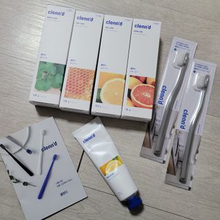 주식회사 클린디 [클린디] 기능성 치약 올인원 세트_살짝/달짝/활짝/반짝 — 5점을 준 리뷰어가 2022년 3월 올린 사용 사진