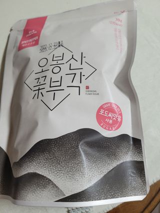 오봉산꽃부각 [만나식품] 오봉산 꽃부각 3가지 맛(오리지널, 새우맛, 매운고추맛) — 5점을 준 리뷰어가 2023년 1월 올린 사용 사진