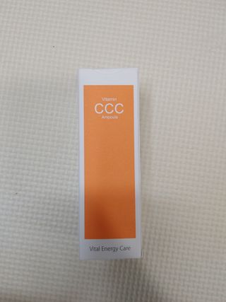 더마 사이언스 비타민 CCC 앰플 기미 브라이트닝 세럼 30ml — 5점을 준 리뷰어가 2021년 8월 올린 사용 사진
