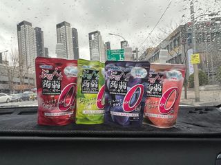 ORIHIRO 오리히로 곤약젤리 제로칼로리 130g 4종 4팩(맛별로 1팩씩) — 5점을 준 리뷰어가 2023년 3월 올린 사용 사진