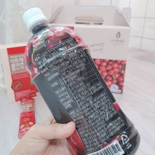 자연에온 몽모랑시 타트체리 3종 세트 구성 - 저분자콜라겐젤리, NFC 착즙주스 — 5점을 준 리뷰어가 2021년 7월 올린 사용 사진