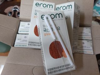 이롬 erom 황성주박사의 국산콩 두유 호두와 아몬드 — 5점을 준 리뷰어가 2020년 12월 올린 사용 사진