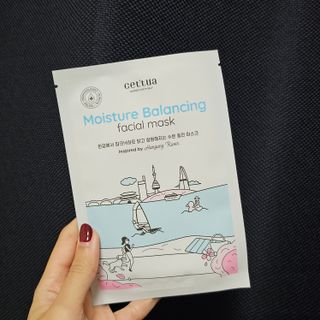 세뚜아(Cettua) [세뚜아] 모이스처 밸런싱 페이셜 마스크 Cettua Moisture Balancing Facial Mask 5매 — 4점을 준 리뷰어가 2023년 12월 올린 사용 사진