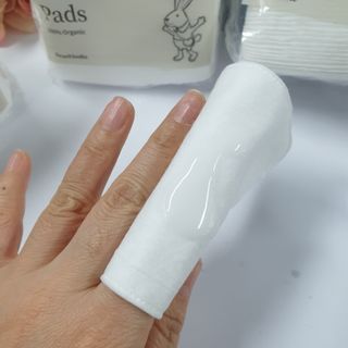 디어엘로디 프리미엄 유기농 베이비 솜티슈 40매 3 + 1 PACK — 5점을 준 리뷰어가 2021년 3월 올린 사용 사진