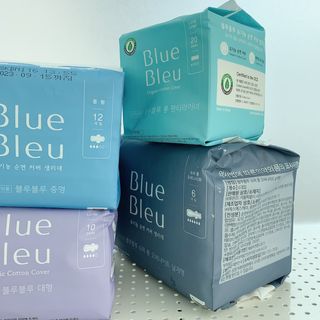 블루블루 유기농 순면 커버 생리대 — 5점을 준 리뷰어가 2021년 1월 올린 사용 사진