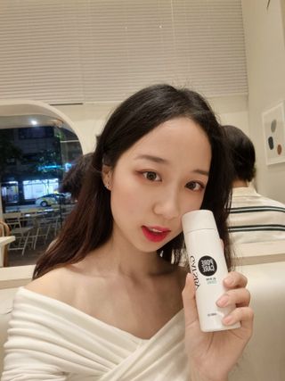 [갸스비] 명불허전, 남성을 위한 브랜드 갸스비의 올인원, 폼클렌징, 헤어오일 3종 — 5점을 준 리뷰어가 2021년 4월 올린 사용 사진