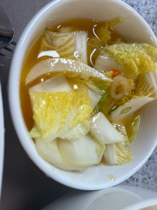 셰프애찬 단호박 백김치 1kg — 5점을 준 리뷰어가 2022년 10월 올린 사용 사진