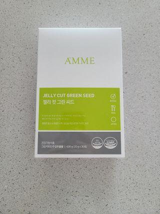 아므_이너뷰티 아므 젤리 컷 그린 씨드 10개입 — 5점을 준 리뷰어가 2021년 3월 올린 사용 사진