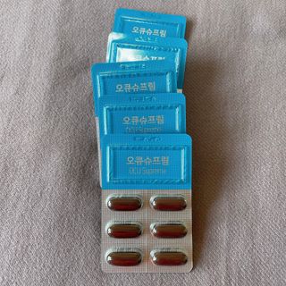 뉴트리션팩토리 비타프렙 오큐슈프림 루테인 오메가3 1050mg — 5점을 준 리뷰어가 2021년 6월 올린 사용 사진