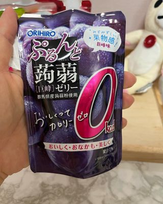ORIHIRO 오리히로 곤약젤리 제로칼로리 130g 4종 4팩(맛별로 1팩씩) — 4.5점을 준 리뷰어가 2023년 1월 올린 사용 사진