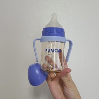 유비맘 PPSU 젖병 노꼭지_200ml_컬러 랜덤 발송 — 5점을 준 리뷰어가 2021년 1월 올린 사용 사진