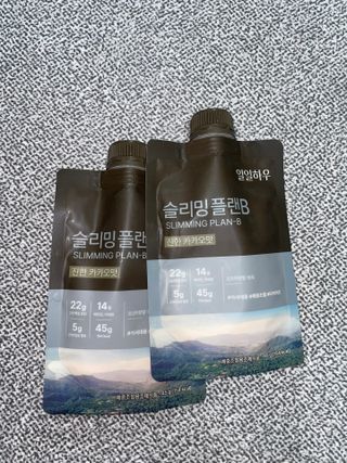 일일하우 슬리밍 플랜B 고소한 귀리맛, 진한 카카오맛 (체중조절식) — 5점을 준 리뷰어가 2023년 8월 올린 사용 사진