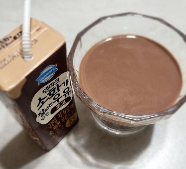 [구매평]덴마크 소화가 잘되는 우유로 만든 초코, 190ml, 24개 리뷰 사진
