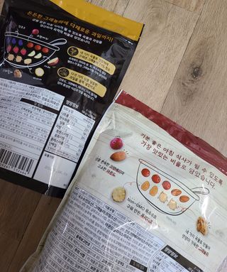 씨알푸드 씨알로 그래놀라 2종 후르츠+크랜베리 아몬드 — 5점을 준 리뷰어가 2022년 7월 올린 사용 사진