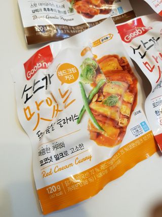 굽네몰 [굽네] 소스가 맛있는 닭가슴살 슬라이스 4종 — 5점을 준 리뷰어가 2021년 5월 올린 사용 사진