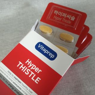 뉴트리션팩토리 비타프렙 하이퍼씨슬 밀크씨슬 900mg — 5점을 준 리뷰어가 2021년 10월 올린 사용 사진