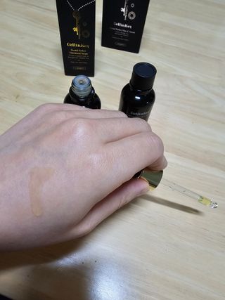 코매료 셀인키 리바이탈 퍼펙트 세럼 2종(천연오일100프로+순수비타민c150,000ppm) — 5점을 준 리뷰어가 2024년 2월 올린 사용 사진