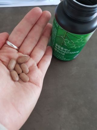 슬림플래닛 녹차카테킨 500mg 애프터밀 — 4점을 준 리뷰어가 2021년 9월 올린 사용 사진