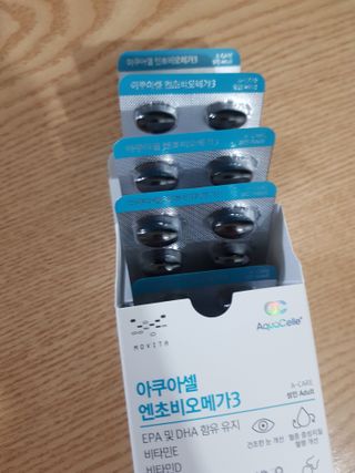 메디포스트 모비타 아쿠아셀 엔초비오메가3 60캡슐 — 5점을 준 리뷰어가 2022년 12월 올린 사용 사진