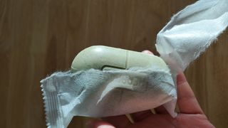 제이제이바이오 허브마사지바 올인원 알약비누 — 5점을 준 리뷰어가 2021년 12월 올린 사용 사진